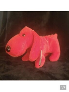 Vintage 1996 Ty Beanie Baby ROVER the Red Dog